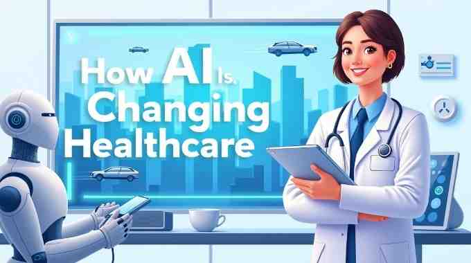 Flux_Dev_A_futuristic_illustration_of_a_healthcare_professiona_ ai