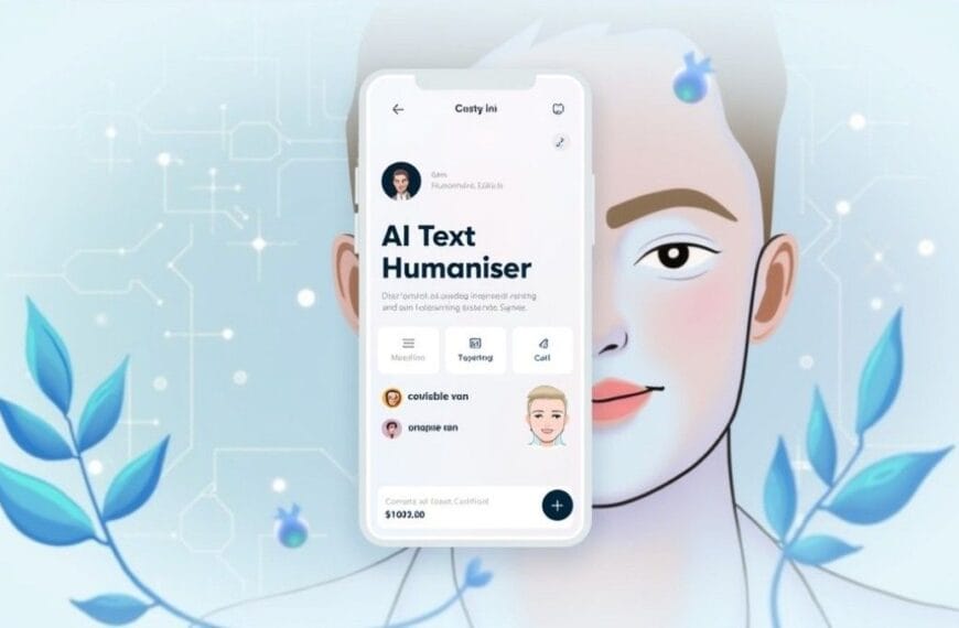 free app to humanise ai text is showing on a phone