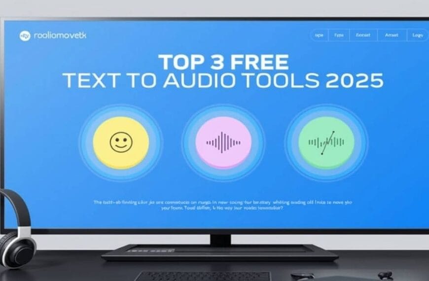 Top 3 Free Text to Audio Tools